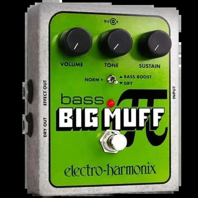 Electro-Harmonix BASSBIGMUFFPI Bass Fuzz/Distortion/Sustainer Pedal