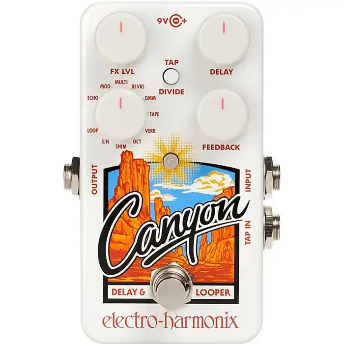 Electro-Harmonix Canyon Delay and Looper Pedal Guitar Center