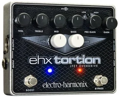 ELECTRO-HARMONIX EHX TORTION JFET OVERDRIVE/PREAMP 9.6DC-200 PSU INCLUDED – 683274011486