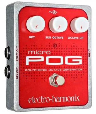 ELECTRO-HARMONIX MICRO POG POLYPHONIC OCTAVE GENERATOR 9.6DC-200 PSU INCLUDED – 683274010700