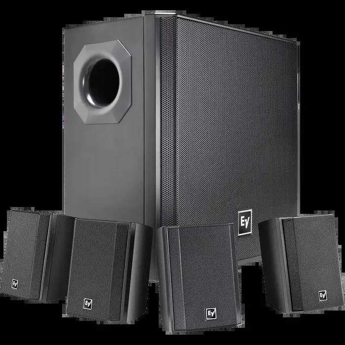 Electro-Voice EVID-S44 Ceiling Mount Speaker System Package – Black