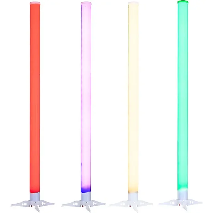 Eliminator Lighting LED BP TUBES 4 PAK 4 Pack Of The Dynamic LED Tubes With Handheld Controller Battery Or AC powered Guitar Center