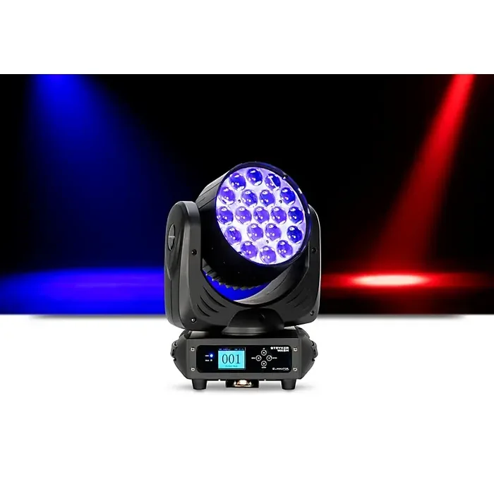 Eliminator Lighting LED Moving Head Stryker Wash Black Guitar Center