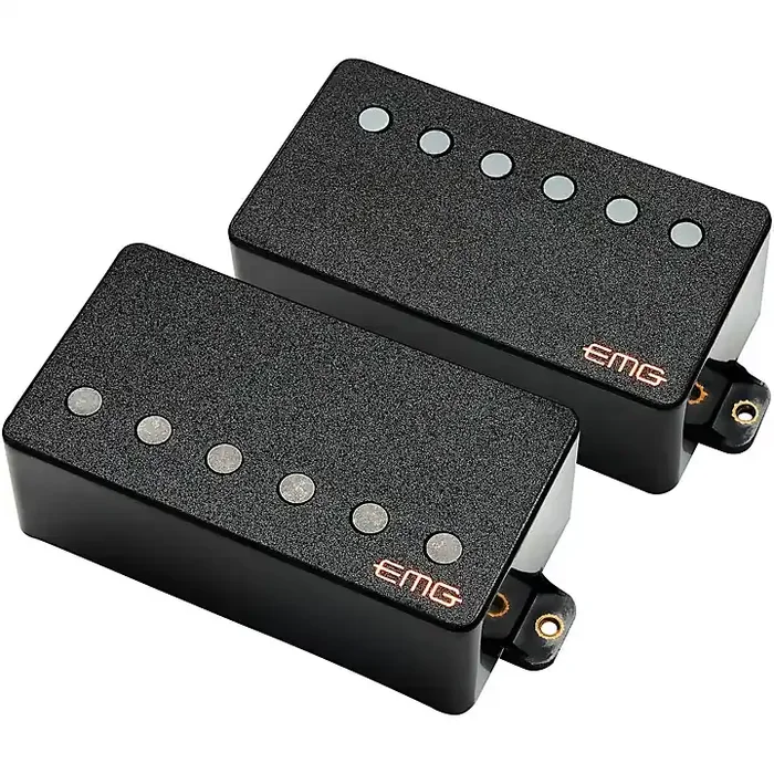EMG Dual Mode 57TW/66TW-LS Dual Pickup Set, Long Shaft Pots Black Guitar Center