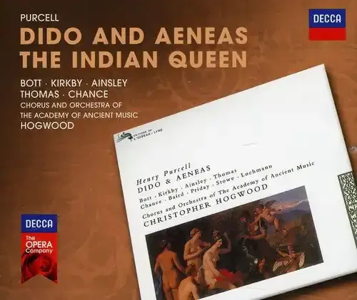 Emma Kirkby Dido & Aeneas The Indian Queen – COMPACT DISCS