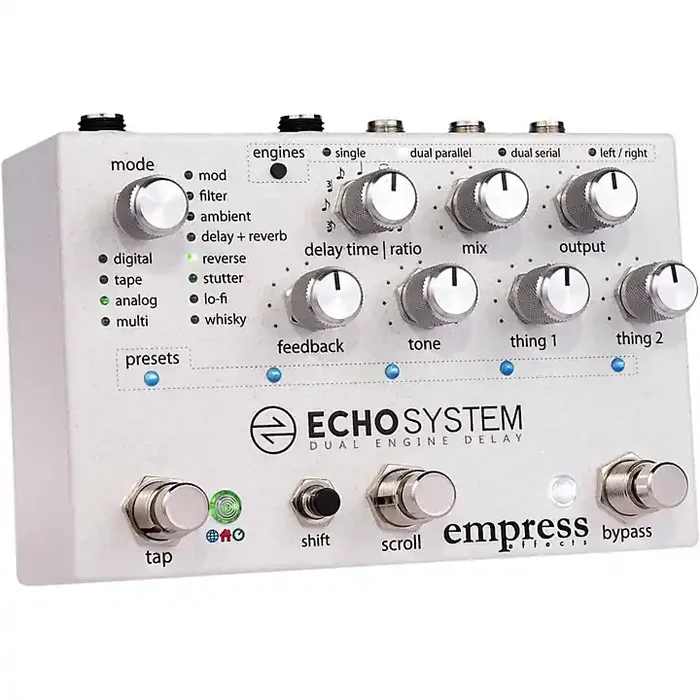 Empress Effects Echosystem Dual Delay Effects Pedal Guitar Center