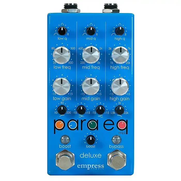 Empress Effects ParaEq MKII Deluxe Effects Pedal Blue Guitar Center