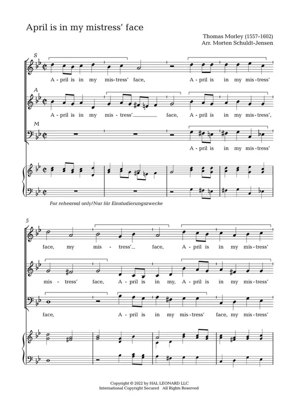 English Madrigals 1