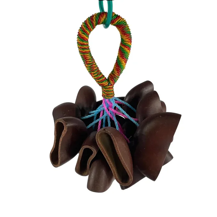 Entada (African Dream Herb) Seed Rope Loop Shaker