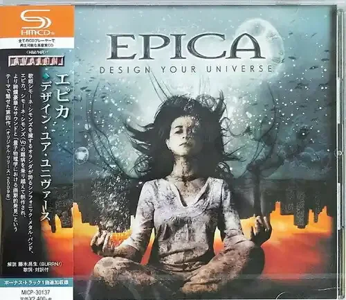Epica Design Your Universe (SHM-CD) – COMPACT DISCS