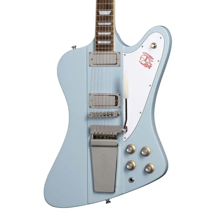 Epiphone 1963 Firebird V with Vibrola, Frost Blue