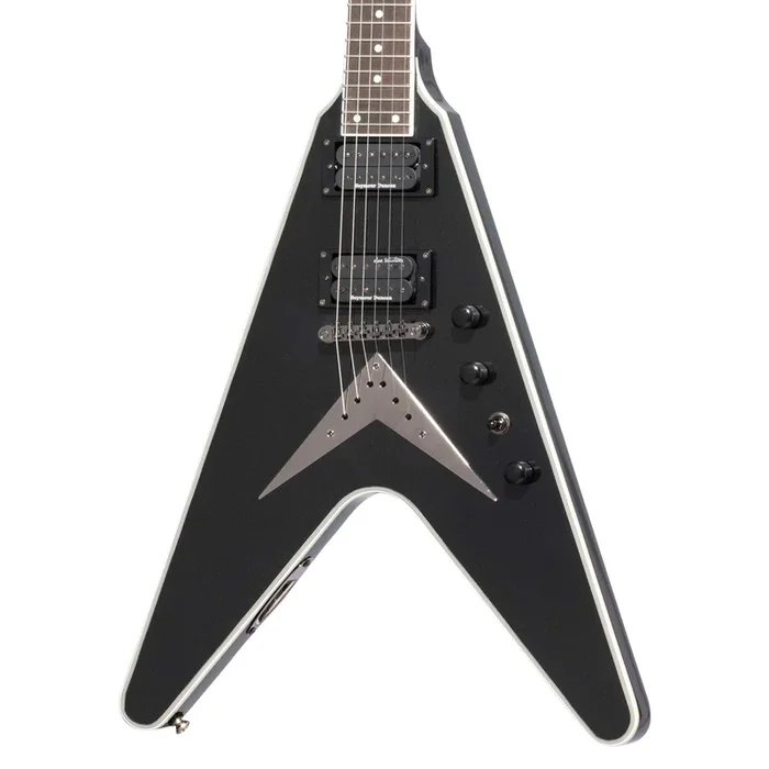 Epiphone Dave Mustaine Flying V Custom (Incl. Hard Case); Black Metallic