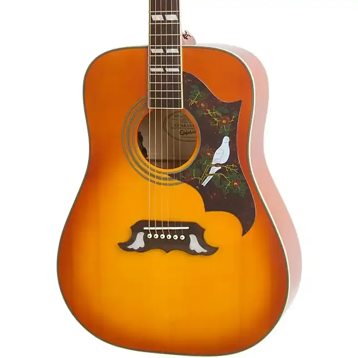 Epiphone Dove Studio Acoustic-Electric Guitar Vintage Burst Guitar Center