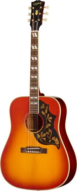 Epiphone Inspired by Gibson Custom 1960 Hummingbird Reissue Heritage Cherry Sunburst