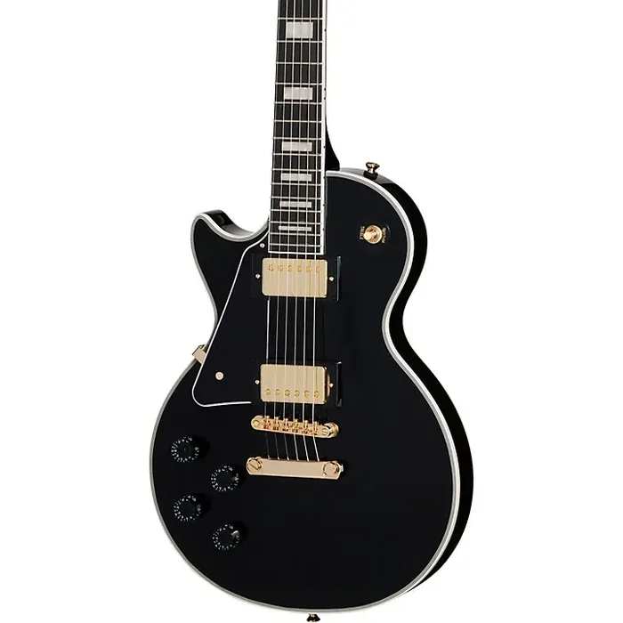 Epiphone Les Paul Custom Left-Handed Electric Guitar Ebony Guitar Center