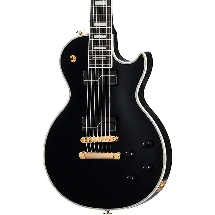 Epiphone Matt Heafy Les Paul Custom Origins 7-String Electric Guitar Ebony Guitar Center