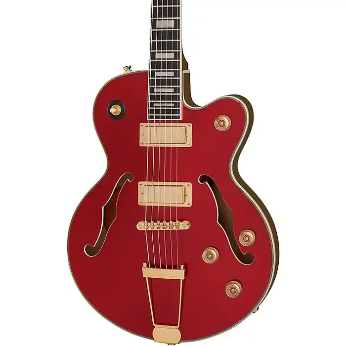 Epiphone Uptown Kat ES Semi-Hollow Electric Guitar Ruby Red Metallic Guitar Center