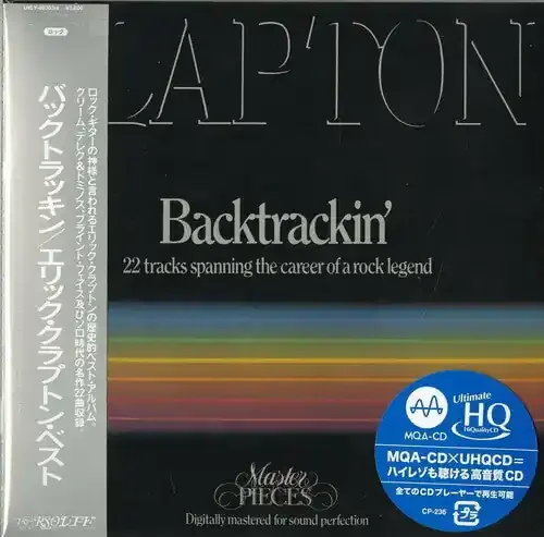 Eric Clapton Backtrackin‘ (Remastered UHQCD – Paper Sleeve) – COMPACT DISCS