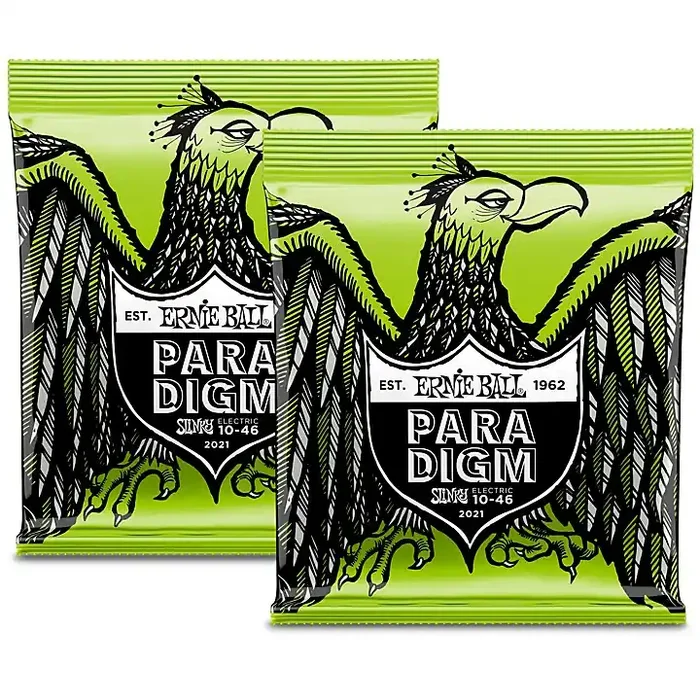 Ernie Ball 2 Pack- Paradigm Regular Slinky Electric Guitar Strings Bundle Guitar Center