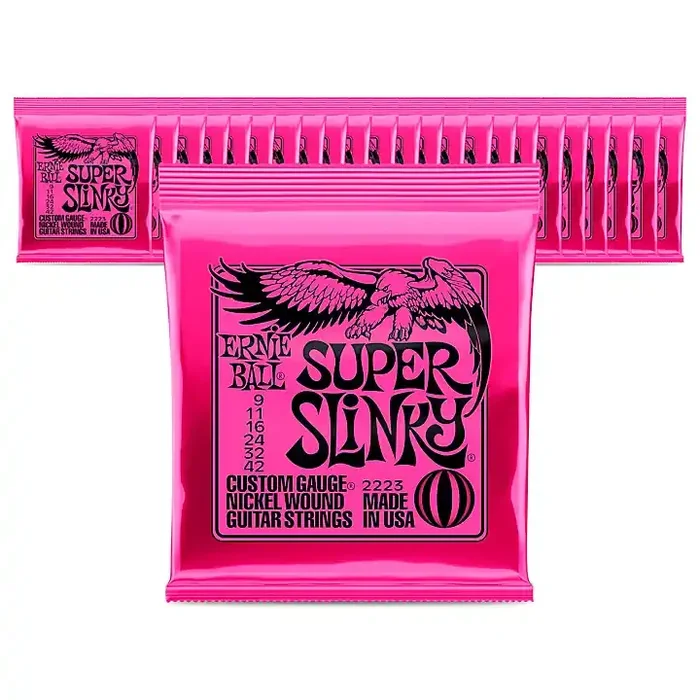 Ernie Ball 2223 Nickel Regular Slinky Electric Guitar Strings – 24 Pack Guitar Center