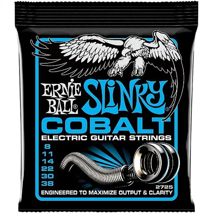 Ernie Ball 2725 Cobalt Extra Slinky Electric Guitar Strings Guitar Center