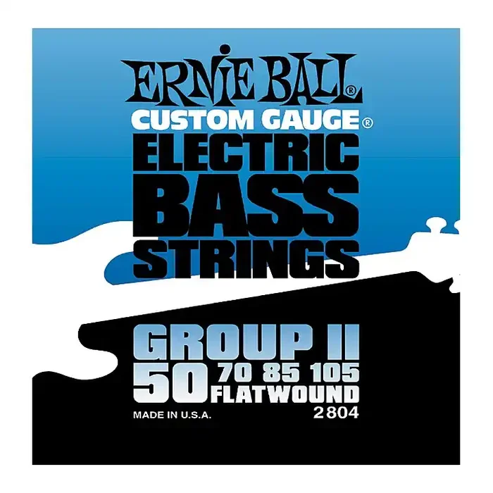 Ernie Ball 2804 Flat Wound Group II Electric Bass Strings Guitar Center