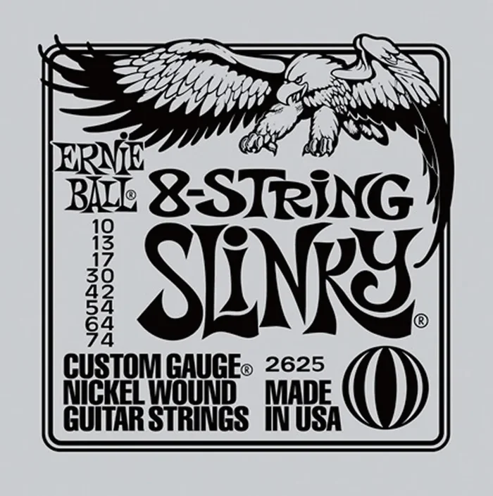 Ernie Ball Electric Guitar 8-String Set