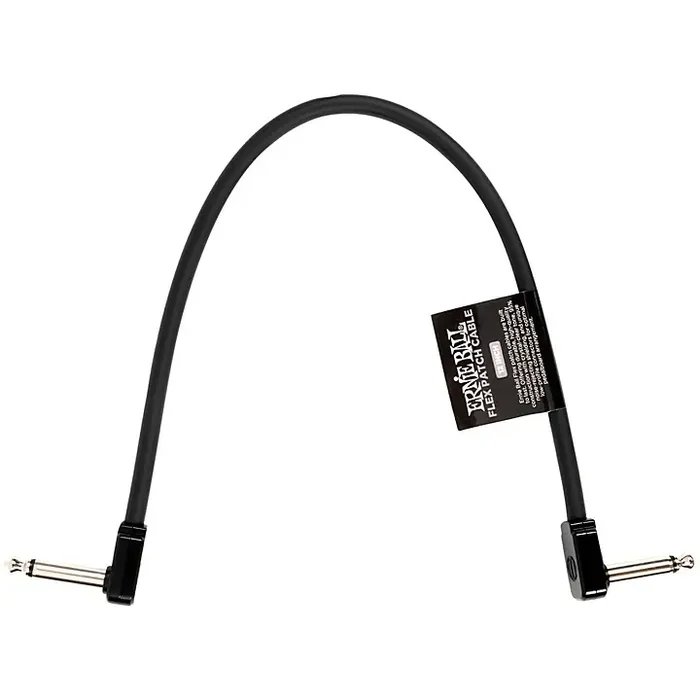 Ernie Ball Flex Patch Cable 12 in. Black Guitar Center