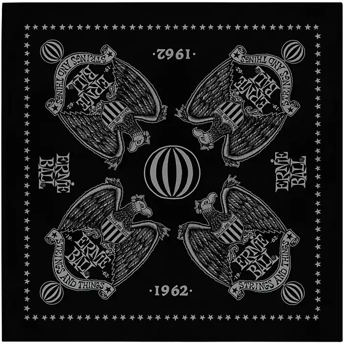 Ernie Ball Forever Slinky Bandana Black Guitar Center