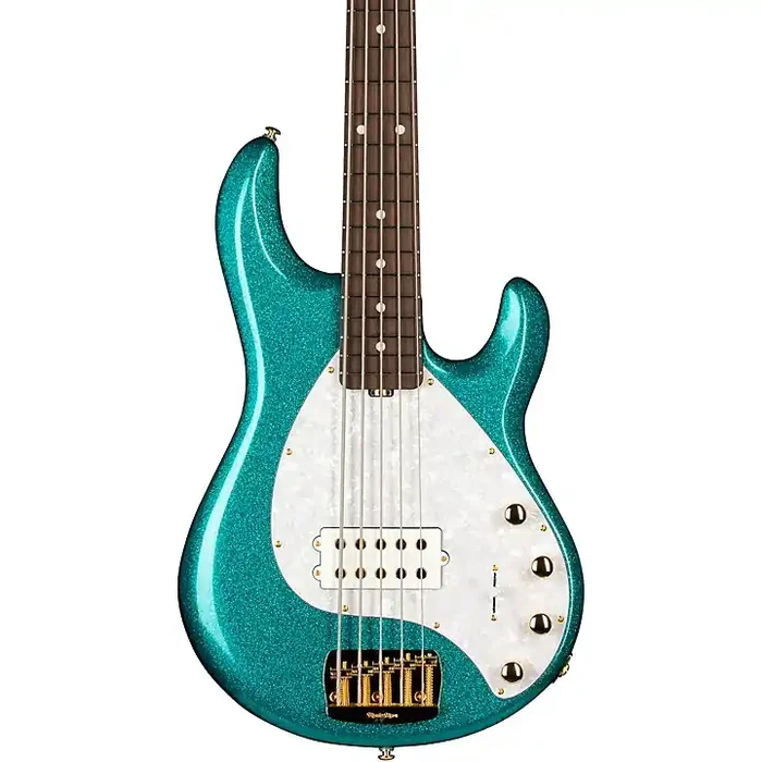Ernie Ball Music Man StingRay5 Special H 5-String Electric Bass Guitar Ocean Sparkle Guitar Center