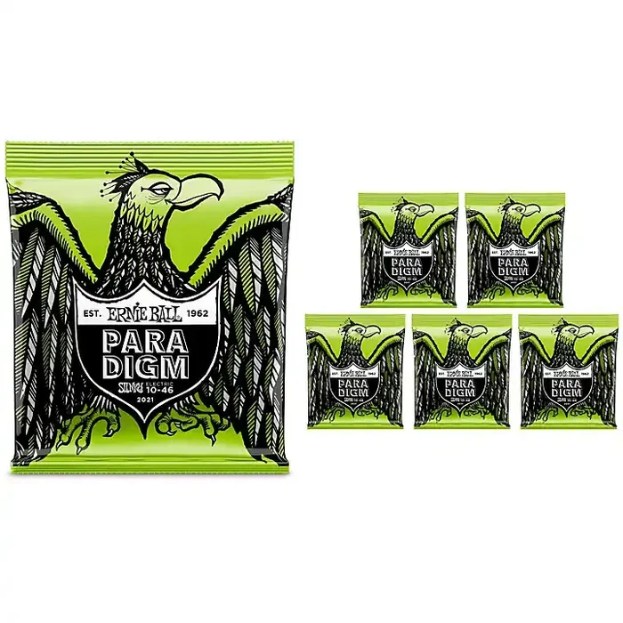 Ernie Ball Paradigm Regular Slinky Electric Guitar Strings 6-Pack Guitar Center