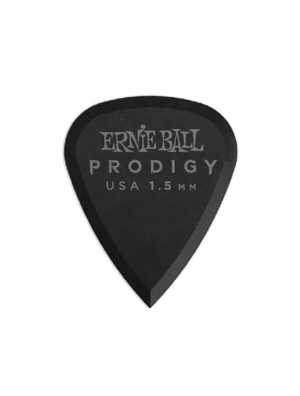 Ernie Ball Standard Prodigy Picks 6-pack – 1.5mm Black