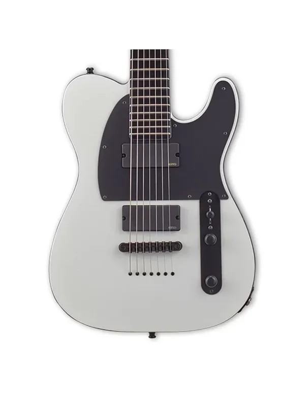 ESP E-II TB-7 Baritone Electric Guitar – Snow White