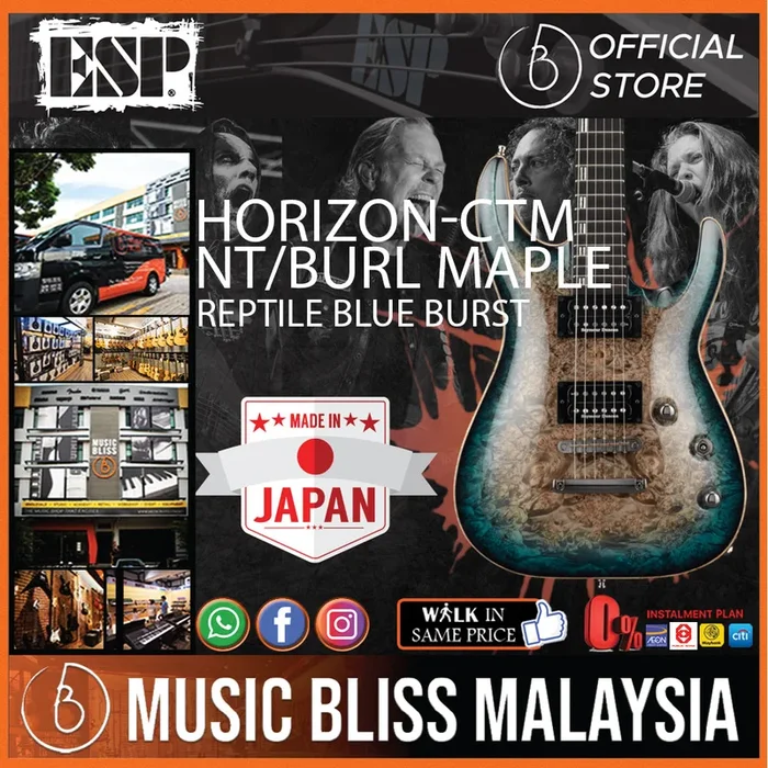 ESP Horizon-CTM NT/BM – Reptile Blue Burst (HORIZONCTMNTBM)