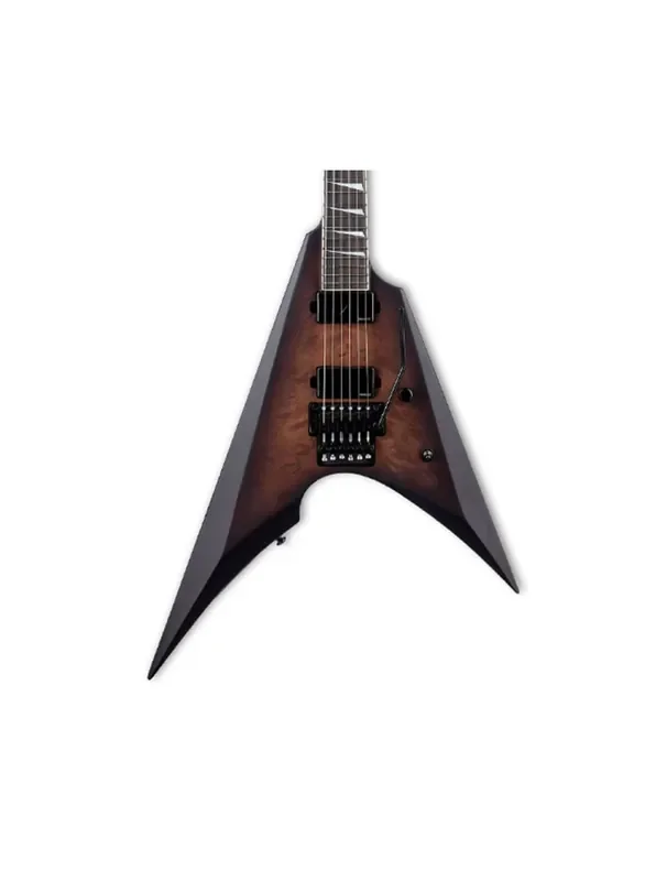 ESP LTD Arrow-1000QM Electric Guitar – Dark Brown Sunburst