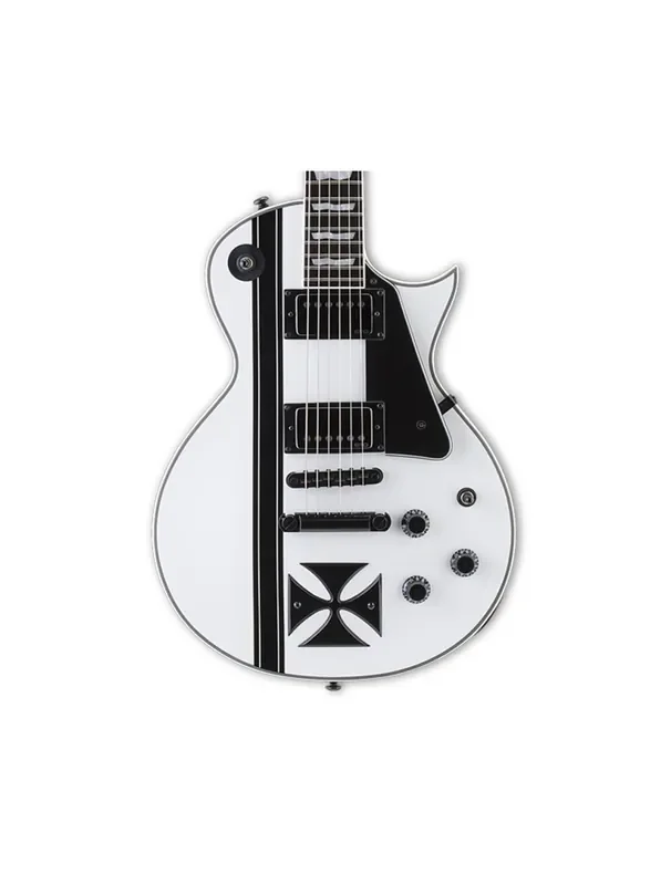ESP LTD Iron Cross James Hetfield Signature Guitar – Snow White