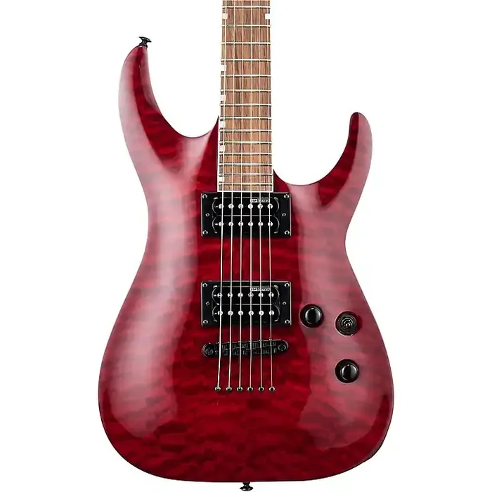 ESP LTD MH-200QM NT Electric Guitar See-Thru Black Cherry Guitar Center