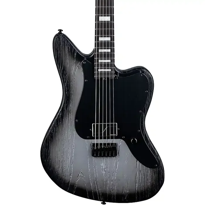 ESP LTD XJ-1 Baritone Electric Guitar Silver Blast Guitar Center