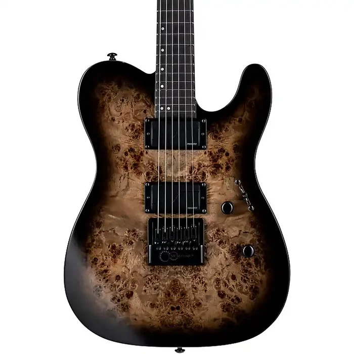 ESP TE-1000 EverTune BP Electric Guitar Charcoal Burst Guitar Center