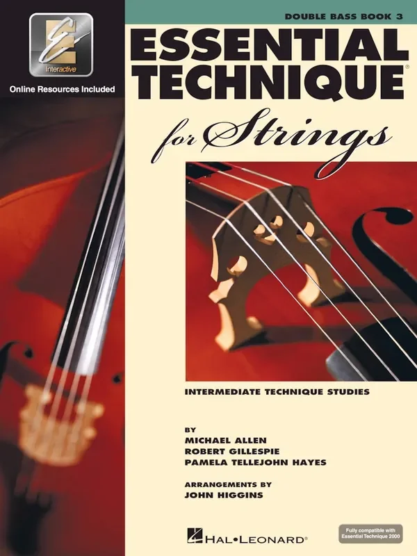 Essential Tech. 2000 for Strings – Book 3 – Bass