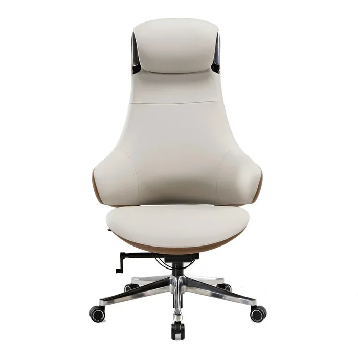 Eureka Serene Series Ella Genuine Leather Executive Office Chair