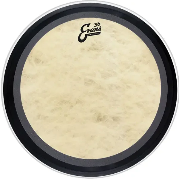 Evans 24″ EMAD Calftone Bass Drum Head
