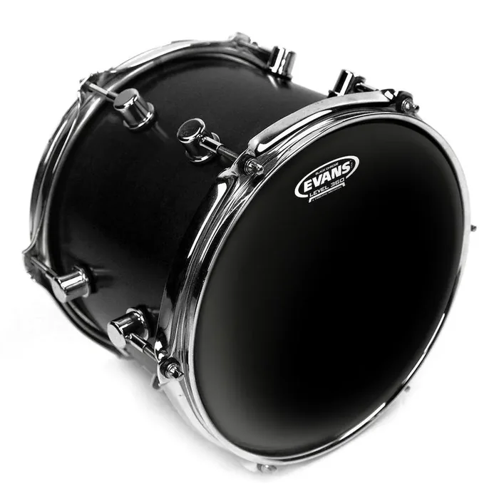 Evans Black Chrome Drum Head, 20 Inch
