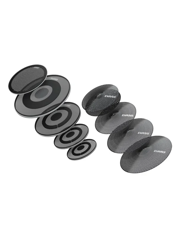 Evans dB One Low Volume Drum Head & Cymbal Pack