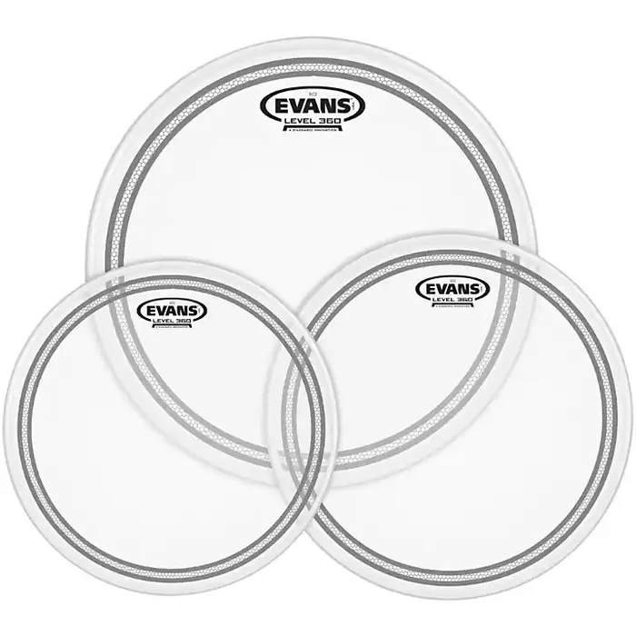 EVANS EC2 SST Coated Drum Head Pack Rock – 10/12/16 Guitar Center