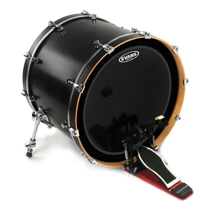 Evans EMAD Onyx Bass Drum Head, 26 Inch