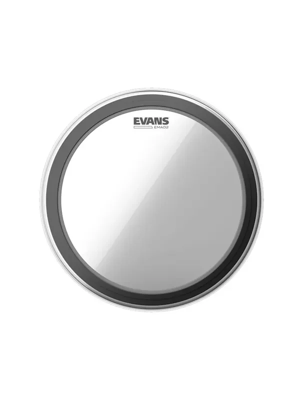 Evans EMAD2 Clear 22″ Bass Drum Head