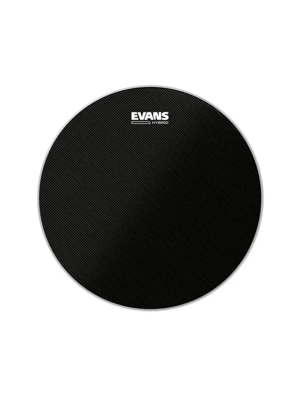 Evans Hybrid Black 14″ Marching Snare Drum Head