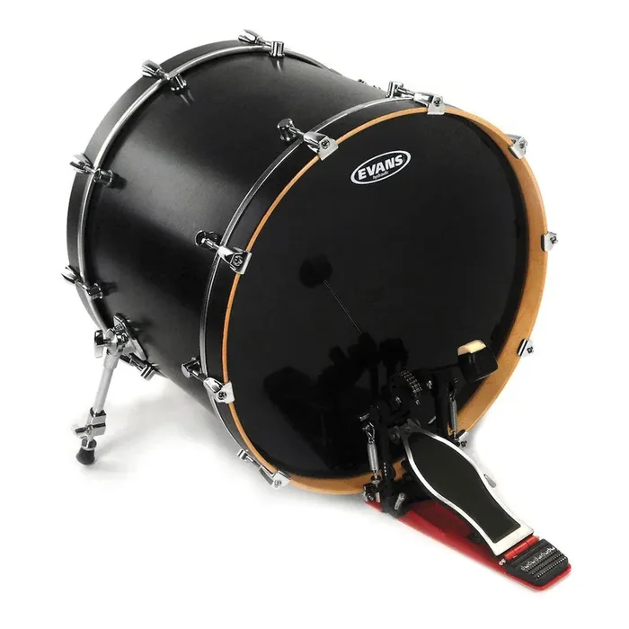 Evans Hydraulic Black Bass Drum Head, 22 Inch