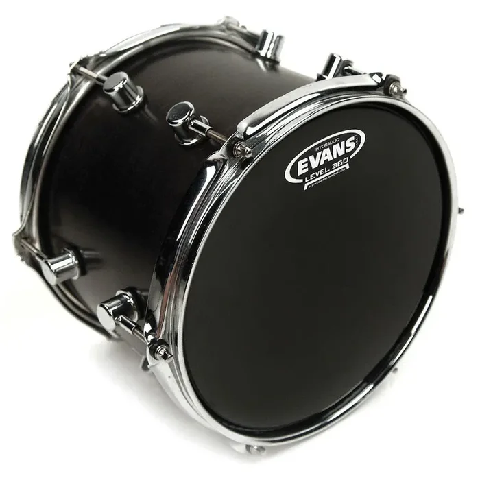 Evans Hydraulic Black Drum Head, 6 Inch